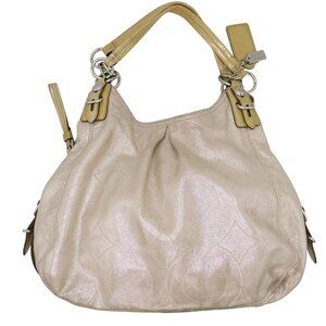 Elegant Cream Designer Handbag